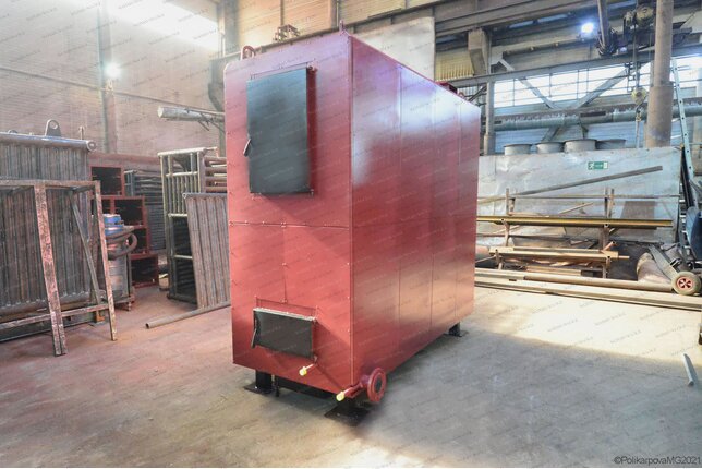 Дровяной котел 230 кВт с большой топкой промышленный