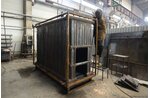 Котел 0.25 МВт на дровах - изготовление