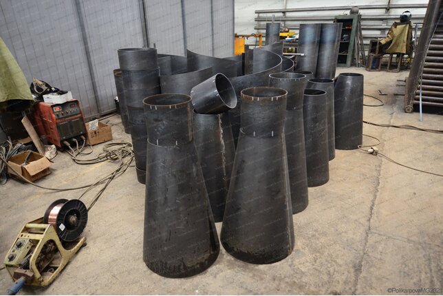 Изготовление промышленных циклонов ЦН 11 600 2УП