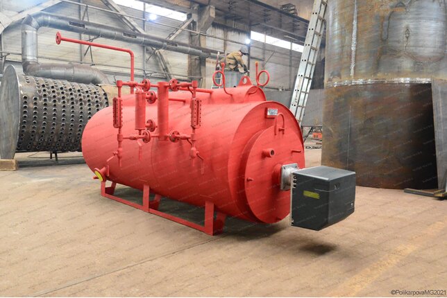 Парогенератор на жидком топливе 300 кг 130 С